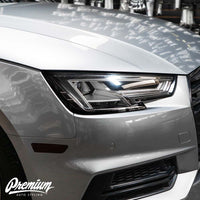 Headlight Smoked Accent Vinyl Overlay - Full LED Headlights (Non-Matrix)