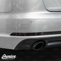 Rear Bumper Reflector Overlays | 2017-2018 Audi A4 | 2018 Audi S4