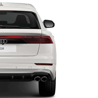 Rear Bumper Reflectors Tint Vinyl Overlays - Audi Q8,SQ8,RSQ8 4M