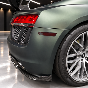 2015-2024 Audi R8 Rear Reflector Pre-Cut Tint - Smoked PPF