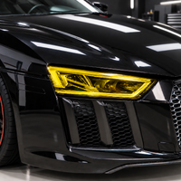 2016–2024 Audi R8 Yellow Headlight PPF Pre-Cut Protection Film Kit