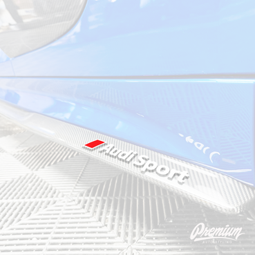 Audi Sport Side Skirt Vinyl Decal Set