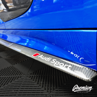 Audi Sport Side Skirt Vinyl Decal Set