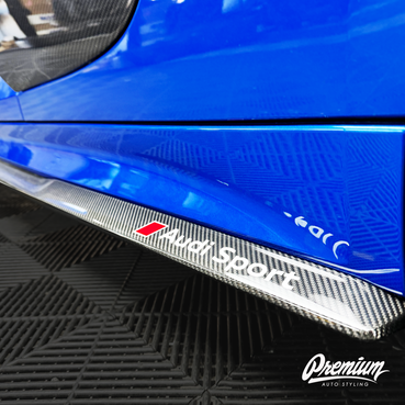 Audi R8 Side Skirt Vinyl Decal Set