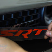 SRT Hellcat Badge Emblem Inlay Kit  (Front & Rear)