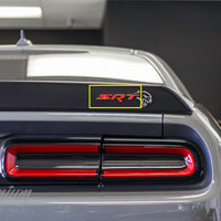 SRT Hellcat Badge Emblem Inlay Kit  (Front & Rear)