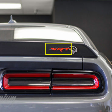 Dodge Challenger SRT Hellcat Badge Emblem Inlay Kit