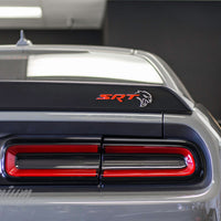 SRT Hellcat Badge Emblem Inlay Kit  (Front & Rear)