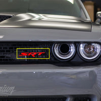SRT Hellcat Badge Emblem Inlay Kit  (Front & Rear)