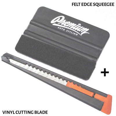 PREMIUM PRO FELT SQUEEGEE + WRAP BLADE