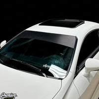 Universal Fit | CARBON FIBER Window Banner - Blank ( No Logo )