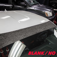 Shadow Black  Windshield Banner ( NO LOGO )