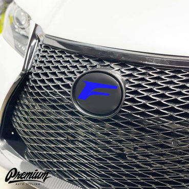 lexus f logo front emblem overlay
