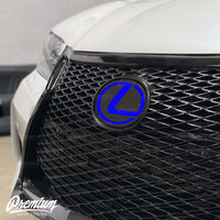 Front Vinyl Emblem Vinyl Overlay - All Colors | Lexus  