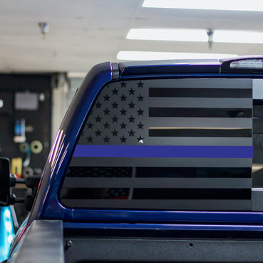 Thin Blue Line American Flag (2016-2024 TITAN XD)