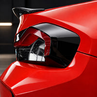 2023-2026 BMW G87 M2 Taillight Side Marker Reflector Pre-Cut Vinyl Overlay | Smoked Tint & Gloss Black