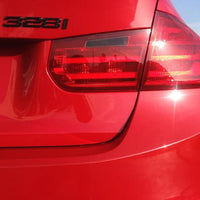 Reverse Tail Light Overlays - Smoke Tint | 2012-2015 BMW F30 SEDAN