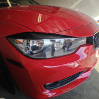 Headlight Eyelid Overlays - Gloss Black / Satin Black / Carbon Fiber | 2012-2015 BMW F30