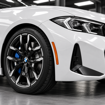 2019-2026 BMW 330i M340i G20 Front Side Marker Tint Vinyl Overlay Kit | Smoked or Gloss Black