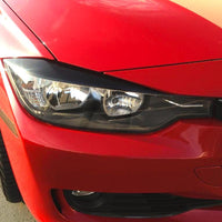 Headlight Eyelid Overlays - Gloss Black / Satin Black / Carbon Fiber | 2012-2015 BMW F30