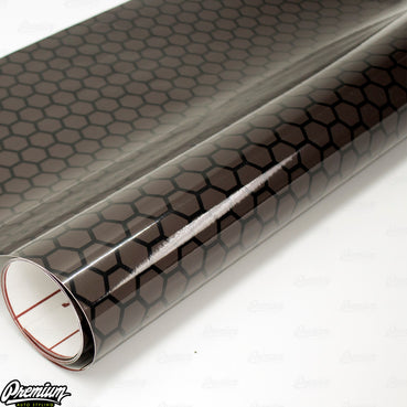 PREMIUM AIR RELEASE TINT | MEDIUM SMOKE HONEYCOMB TINT 19" Wide