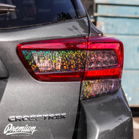 Tail Light Tint Overlay Kit -Smoke Bio Hex | 2018-2022 Crosstrek / 2018-2021 Impreza Hatchback