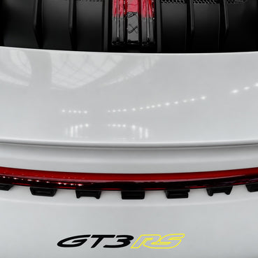 2023–2026 Porsche 911 GT3 RS (992) Rear Bumper Replacement Decal | OEM-Style Pre-Cut Vinyl