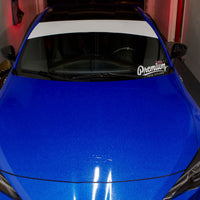 UNIVERSAL FIT | (Choose Your Color) Blank Window Banner - No Logo