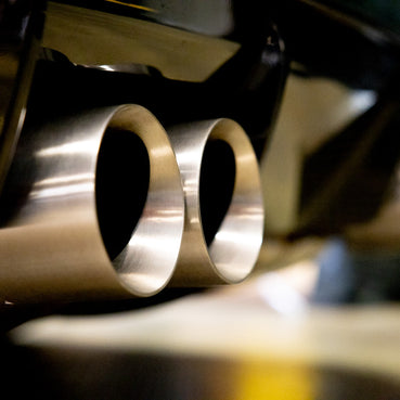 BMW G82 M4 Oversized Exhaust Tips - Brushed Aluminum