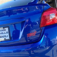 Red Tail Light Overlay w/ Reverse Cutout (2015-2021 WRX / STI)