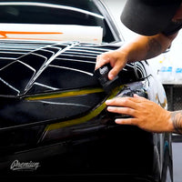 Yellow Headlight DRL Vinyl Overlays | 2025+ Toyota Camry XLE / XSE