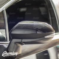 Mirror Accent Overlay - Carbon Fiber