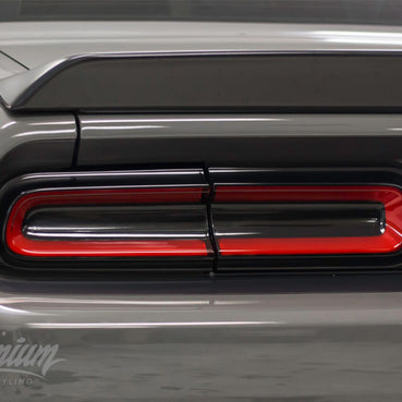 Tail Light Insert Tint Overlays - Smoke Tint |2015-2023 Challenger