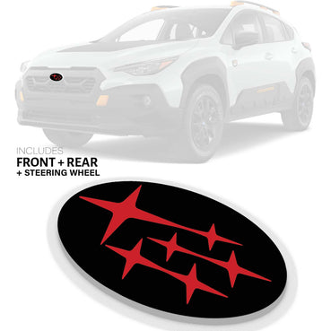 2024-2026 Subaru Crosstrek Emblem Overlay