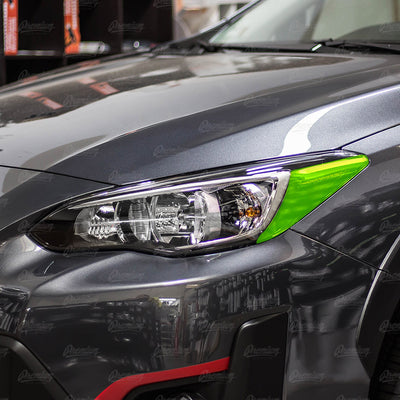 Smoked Tint Headlight Amber Delete