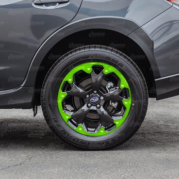 Wheel Spoke Overlays - Gloss Black | 2021 Subaru Crosstrek