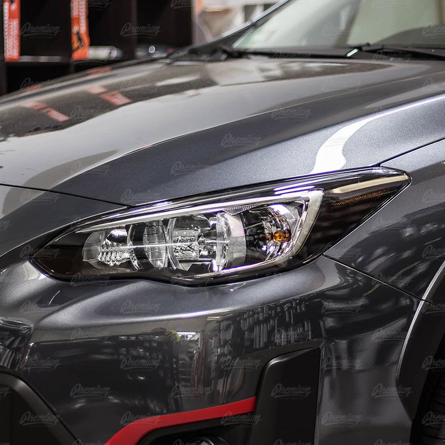 Smoked Tint Headlight Amber Delete