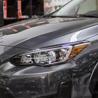 Smoked Tint Headlight Amber Delete