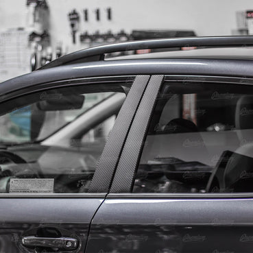 Window Pillar Overlays - Carbon Fiber