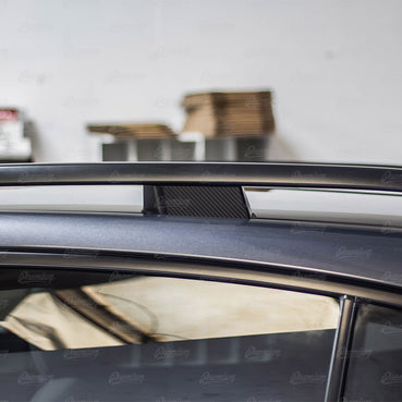 Roof Rack Accent Overlays - Carbon Fiber