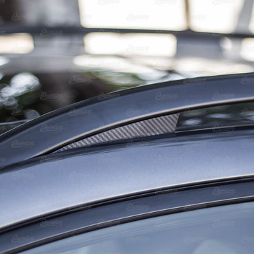 Roof Rack Accent Overlays - Carbon Fiber