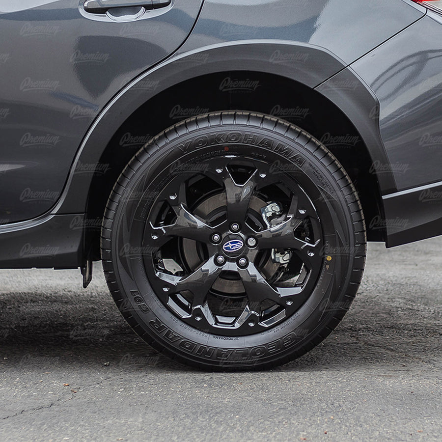 Wheel Spoke Overlays - Gloss Black | 2021 Subaru Crosstrek