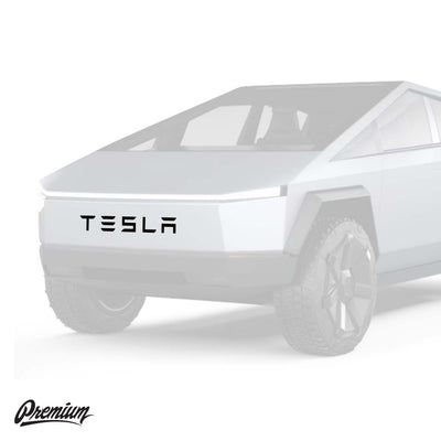 Cybertruck Front Decal ’TESLA’ | 2024 Cybertruck