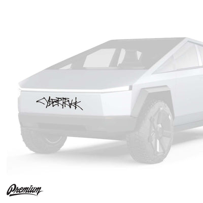 Cybertruck Front Decal ’Cyber Drip’ | 2024 Cybertruck