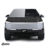 Pre-Cut Shadow Black Frunk Wrap | 2024+ Tesla CyberTruck