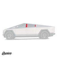 B & C Pillar Clear Protection Film (Pre-Cut PPF) - 2024+ Cyber Truck