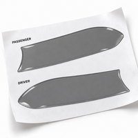 2015–2022 Dodge Charger Headlight Tint PPF Kit – Clear or Smoked | VOIR 8 Mil