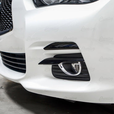 2014-2017 Infiniti Q50 Fog Bezel Chrome Accent Delete