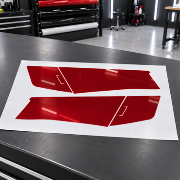 2023-2026 Honda Civic TYPE R | Pre-Cut Tail Light Overlays - Red Tint