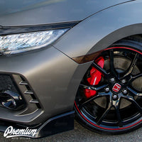 Smoked Front Side Reflector Light Overlays